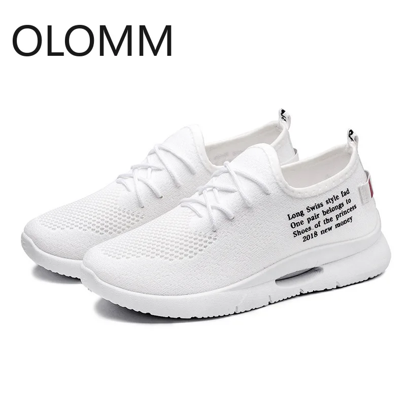 Новинка 2019 года дышащие летние женские кроссовки легкие повседневные туфли без