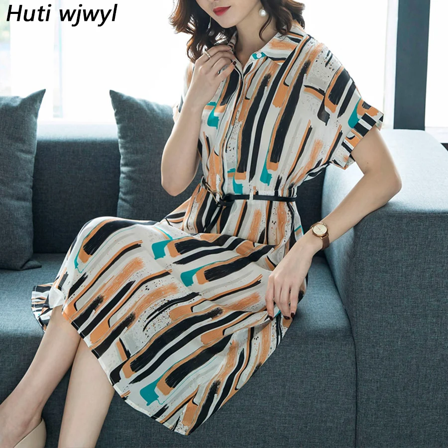 Летние 3XL плюс размеры Bodycon сарафан Новинка 2019 года Винтаж одноцветное офисные