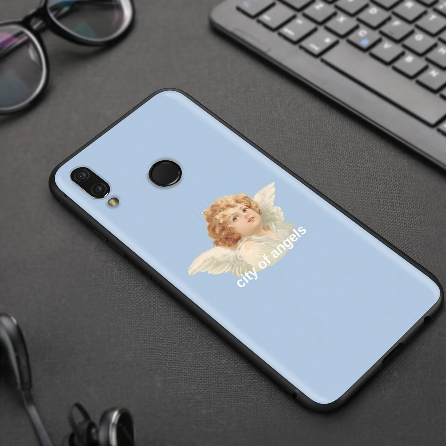 Винтажный стильный милый чехол Lavaza с ангелом для Huawei Honor 10 9 8 8x 8c 7x 7c 7a Note Nova 3 3i Lite Y9