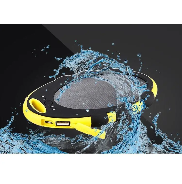 High Quality Power Bank 10000mAh Solar Charger External battery Waterproof for Smartphone | Мобильные телефоны и
