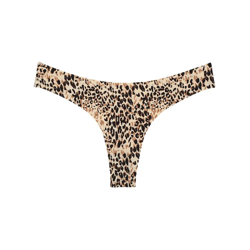 Leopard Wealurre стринги новые трусы женские Бесшовные T трусики стринги женское сексуальные намекает интим сексуальные трусики бесшовные нижнее белье шорты женские стринги женские трусы женские - Цвет: Leopard