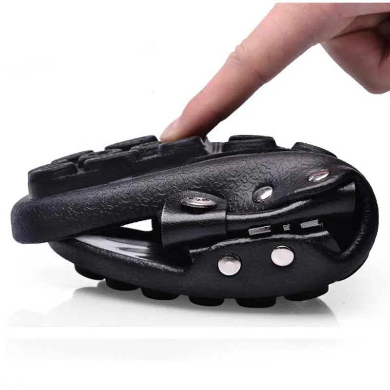 Мужские сандалии Шлёпанцы для женщин из натуральной кожи повседневные мужские