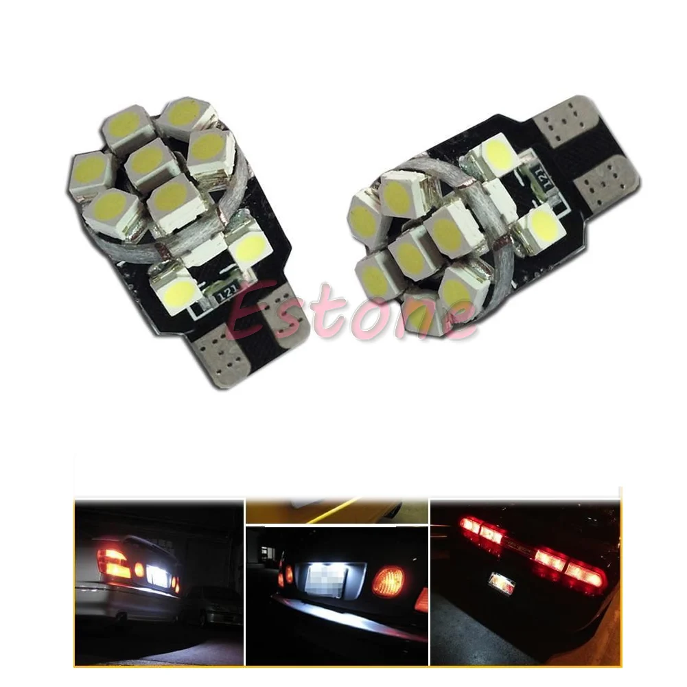 T10 13 светодиодный 194 168 W5W 3528 SMD 12В Супер яркий автомобильный номерной знак
