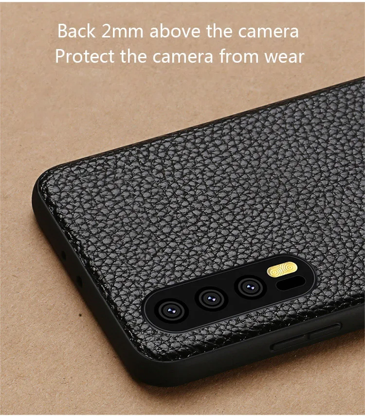 Чехол для телефона из натуральной кожи для huawei P20 Pro Чехол с текстурой личи задняя крышка для P10 mate 10 Nova 2s Plus Honor 9 чехол s