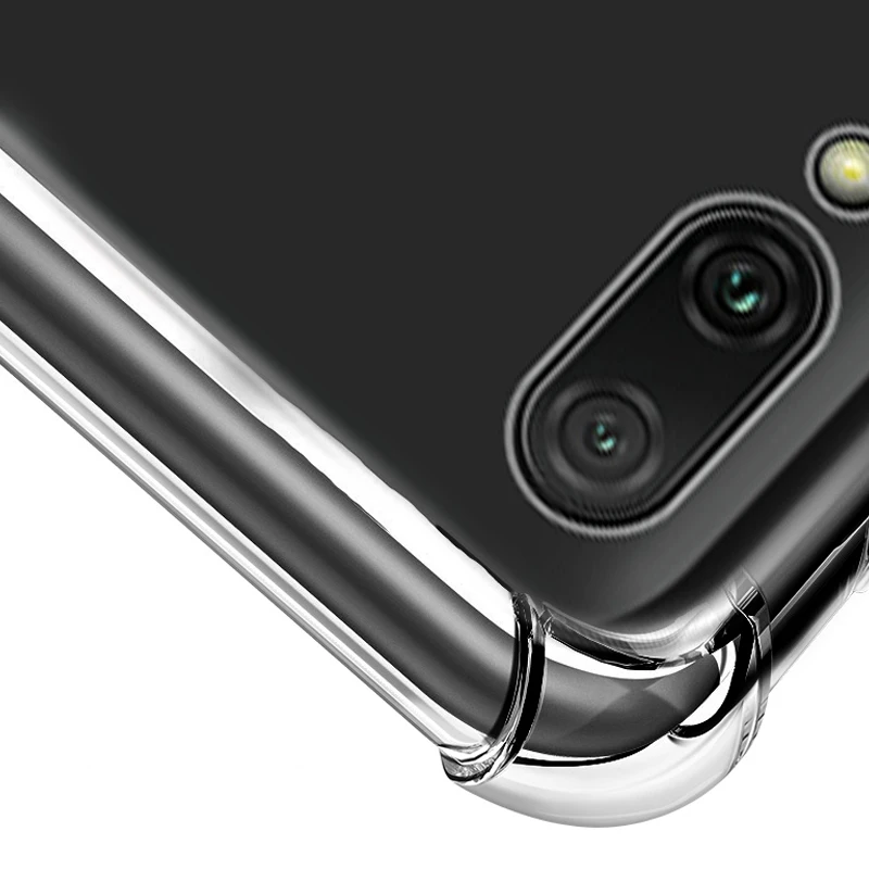 YueTuo Мягкий ТПУ Прозрачный чехол на заднюю панель телефона, чехол для huawei y6 y9 y7 pro y 6 9 7 силиконовые аксессуары
