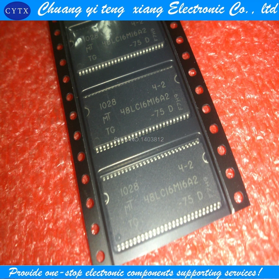 

MT48LC16M16A2-75D TSSOP54 5 шт.