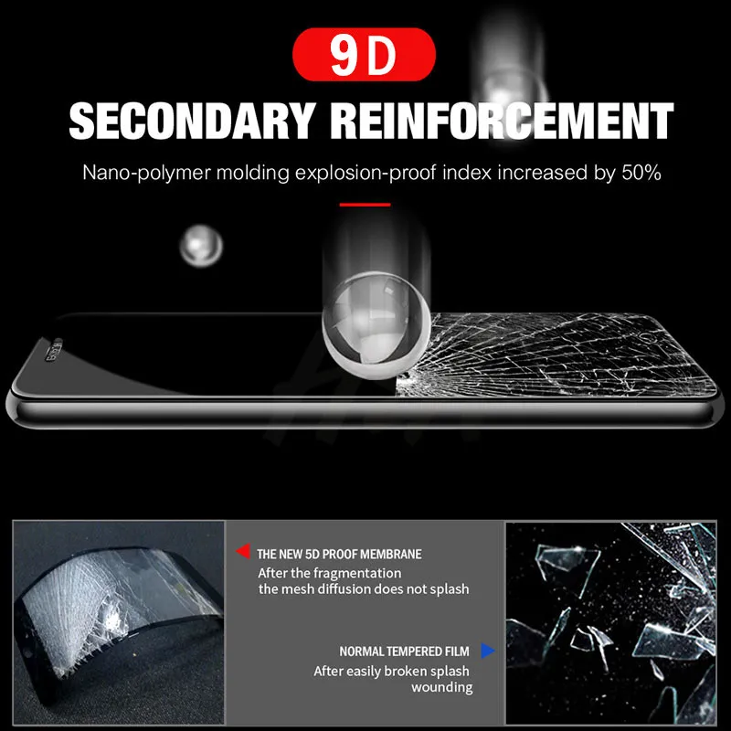 Защитная пленка 9D для Moto One P30 Play полноэкранная Power P 30 Note закаленное