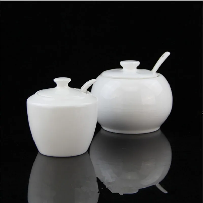 Белая Керамическая сахарница с керамическим покрытием | Дом и сад