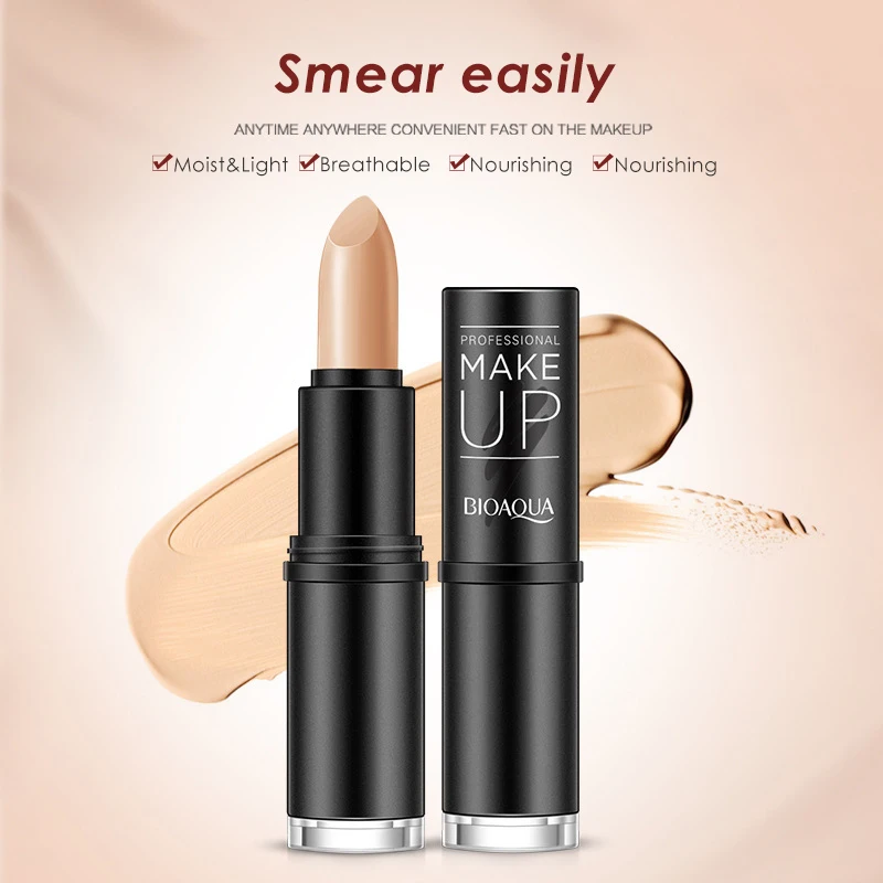 BIOAQUA Easy Color Concealer Cream Cover Defect Dark Circles Acne Spot Long Lasting Foundation Face Makeup | Красота и здоровье