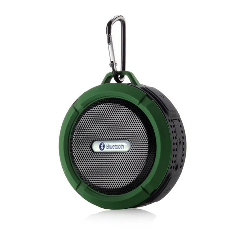 Беспроводной Bluetooth динамик Громкоговоритель с присоской Поддержка FM TF карта