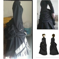 historicalcustomer made black 1800s victorian dress 1860s civil war dress vintage costumes southern belle prom gown us6 36 v 350