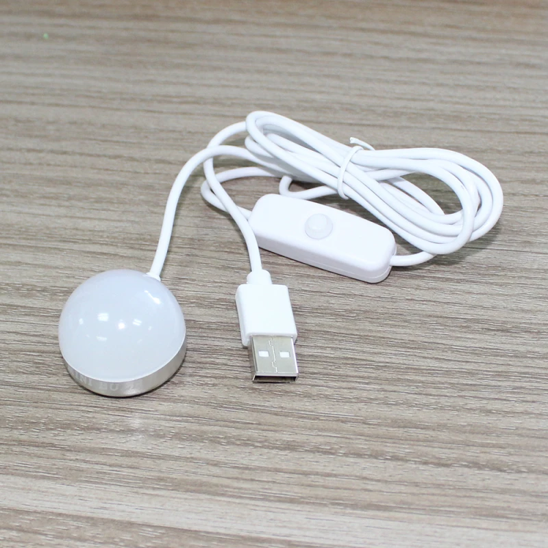 1 шт. светодиодный мини-светильник с выключателем и USB-портом | Лампы освещение
