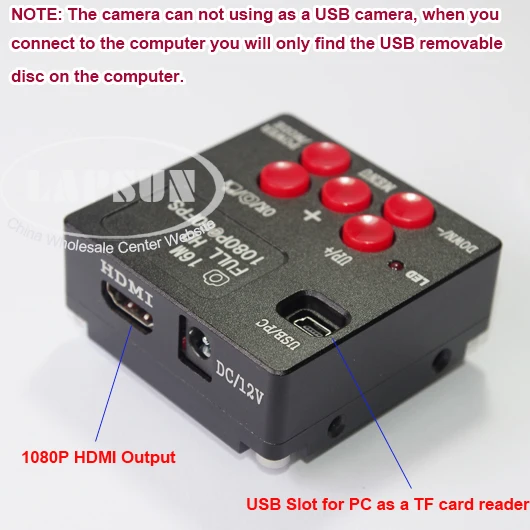 16 МП 1080P Full HDMI HD 60F/S высокоскоростная видеокамера для промышленного лабораторного