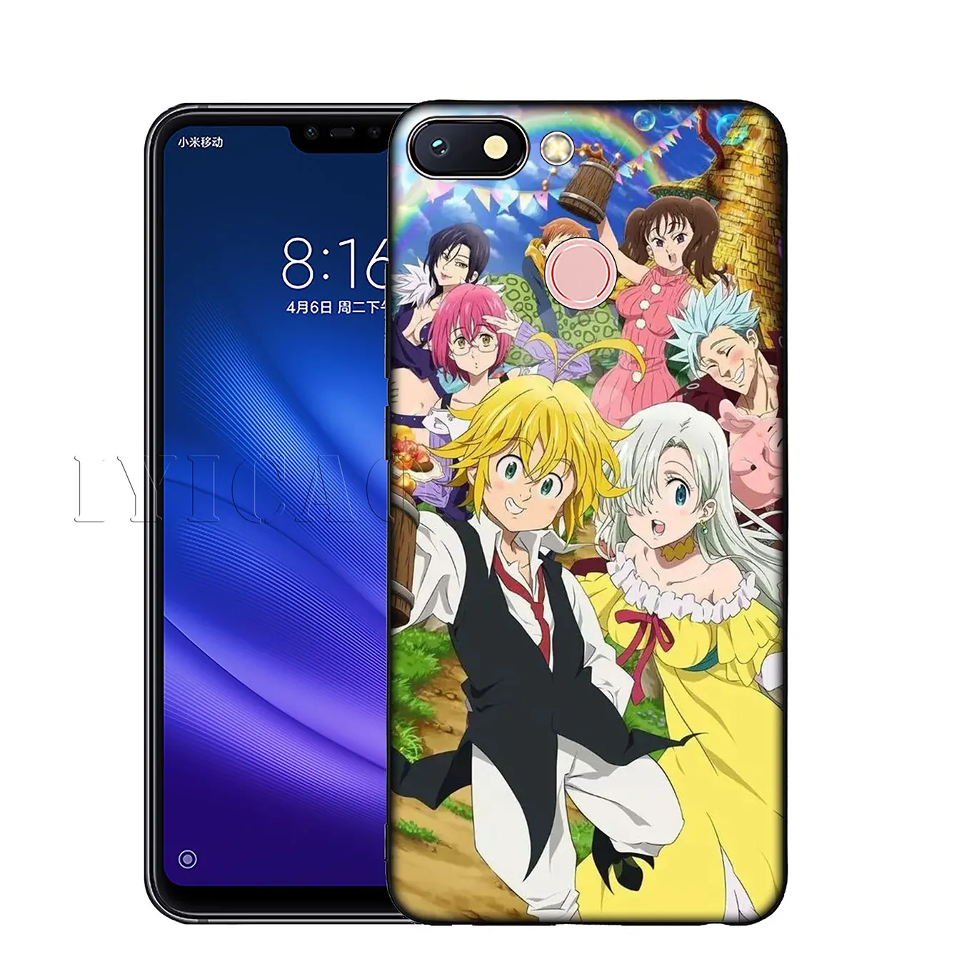 IYICAO Nanatsu no Taizai Seven Deadly Sin Мягкий силиконовый чехол для Xiaomi Mi 9 SE 9T CC9 CC9E 8 A3 Pro A1 A2 Lite f1 MAX