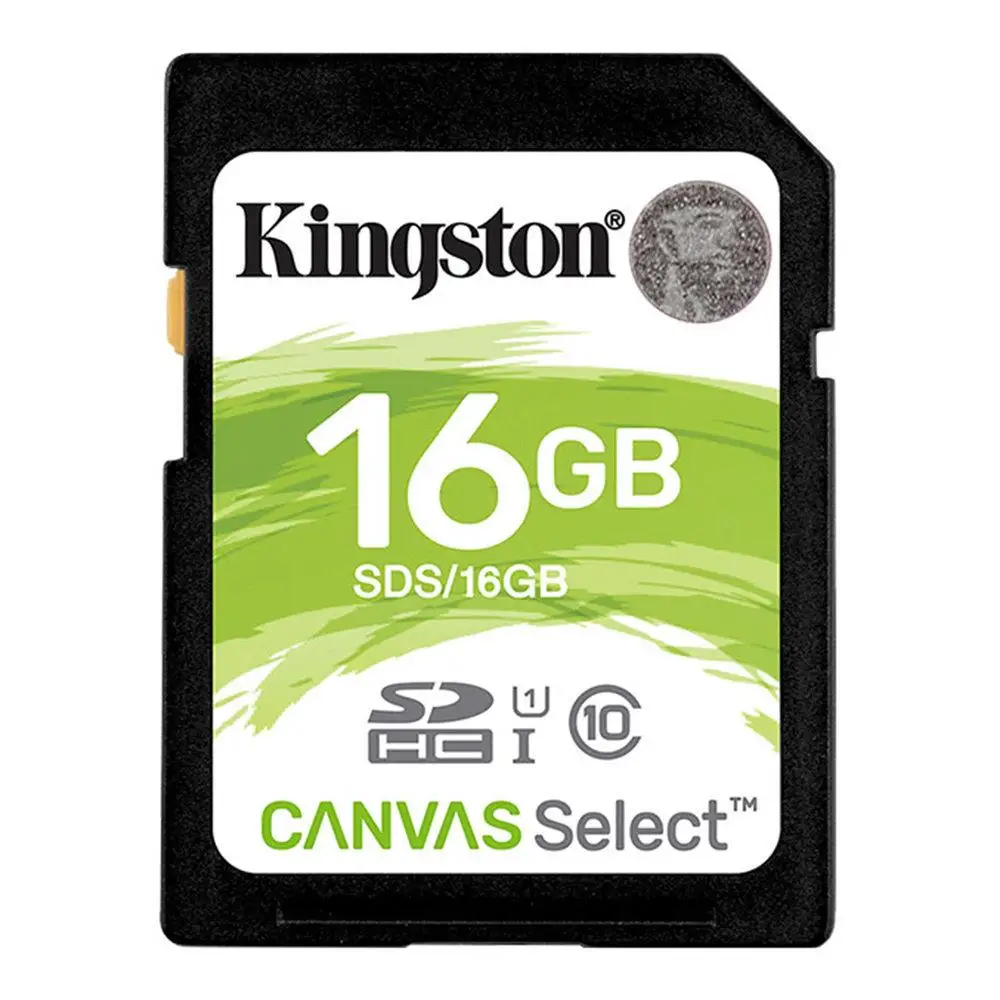 Kingston SD карта 128 Гб 64 Гб 32 Гб 16 Гб карта памяти класс 10 cartao de memoria SDHC SDXC uhs-i HD видео карта sd для камеры - Емкость: 16GB