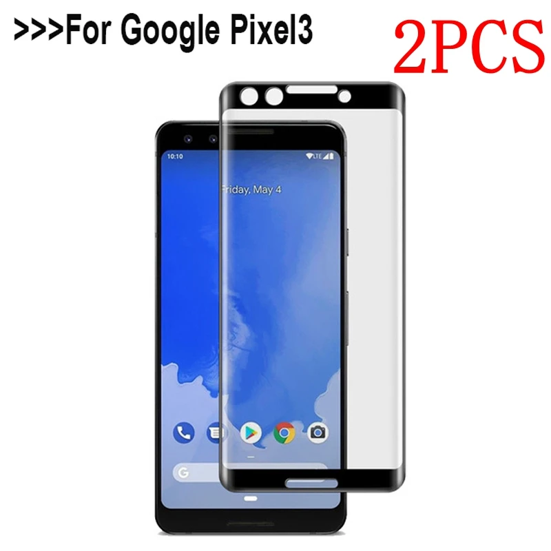 Защитное стекло для Google Pixel 3 2 шт.|Защитные стёкла и плёнки телефонов| |