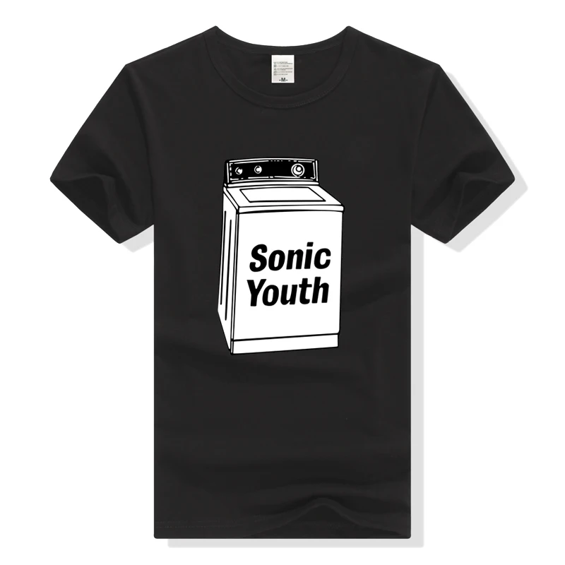 Sonic Youth футболка рок группа майка Для мужчин женщин унисекс короткий рукав панк