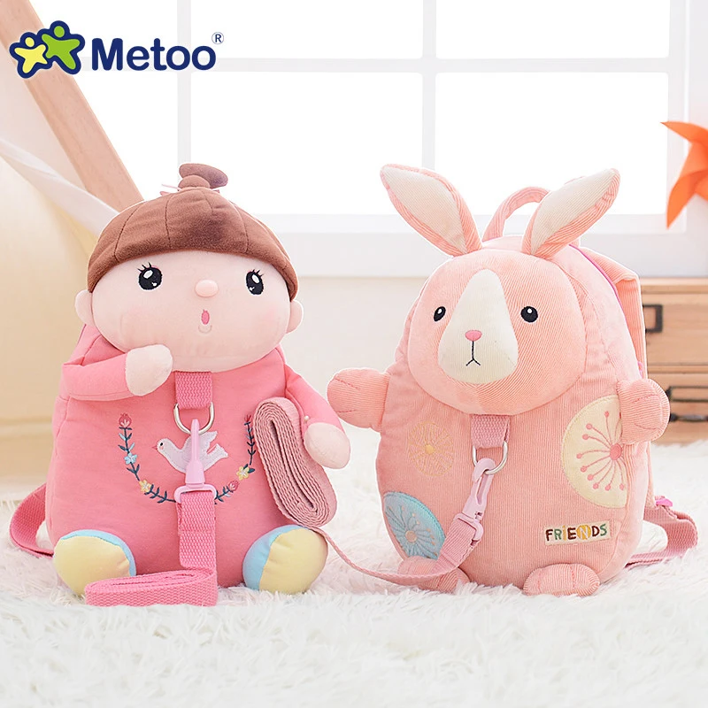 Плюшевый Рюкзак Metoo с защитой от потери милые мягкие игрушки для девочек детей
