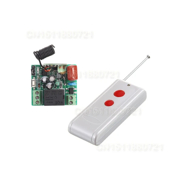 Remote Control Switch Relay AC 220V 1CH 10A 200-500m Receiver Transmitter LED Lamp Light ON OFF Wireless 315/433 | Обустройство дома