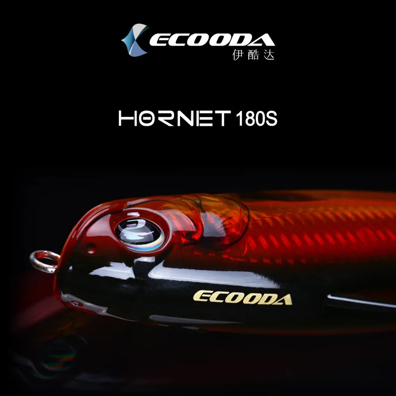 Рыболовная приманка-Поппер Ecooda Hornet 180 мм 82 г большая приманка-карандаш для