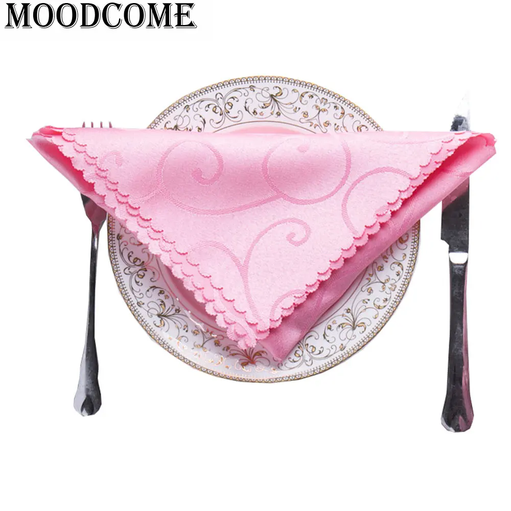 6 видов цветов в наличии квадратные столовые салфетки платок ткань домашний ужин