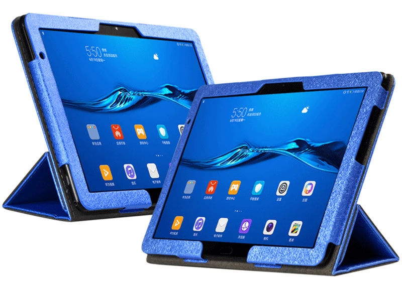 Чехол для huawei mediapad M5 lite 10 из искусственной кожи с подставкой для huawei mediapad m5 lite BAH2-W19/L09/W09+ пленки