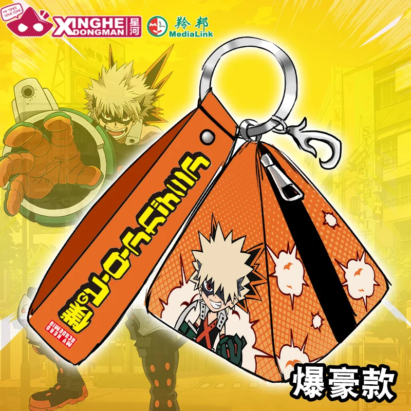 Аниме My Boku No Hero academic Bakugou Katsuki Todoroki Shoto Cosplay кошелек маленький для мужчин и женщин
