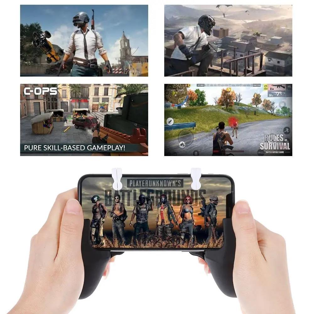 Rovtop мобильный игровой контроллер для Android IOS джойстик телефона геймпад чувствительный Shoot Fire коврик