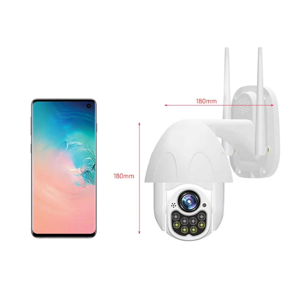 Wifi камера наружная PTZ IP камера CCTV Камера Безопасности s ip-камера wifi Внешняя 2MP домашняя геодезическая безопасность 100ft ночное видение
