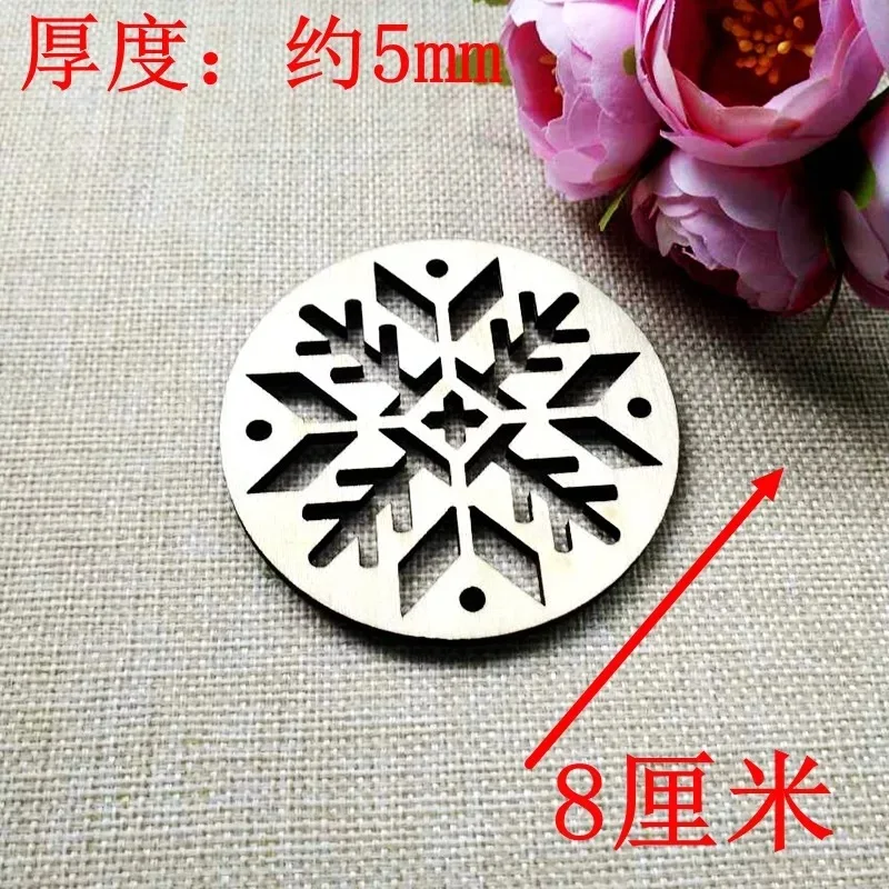 

laser cut wood christmas ornament snowflake christmas decoration