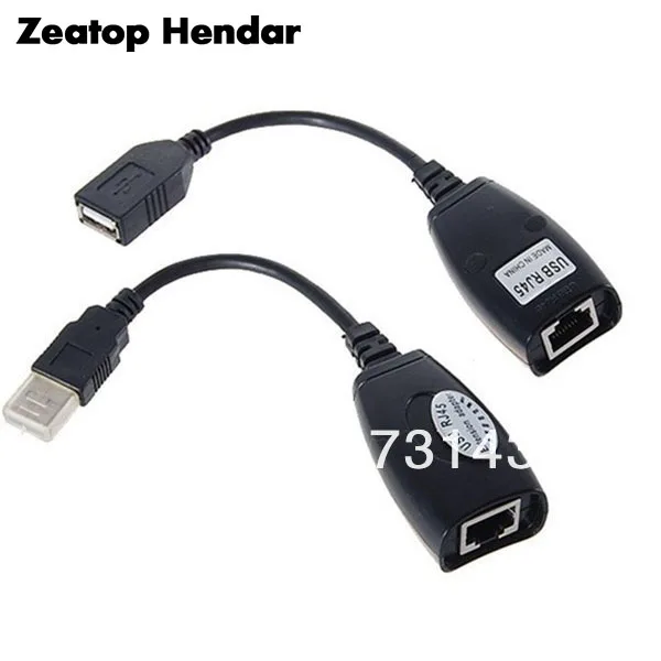 USB CAT5 CAT5E CAT6 RJ45 Ethernet удлинитель соединитель до 150 футов кабеля Lan Ретранслятор