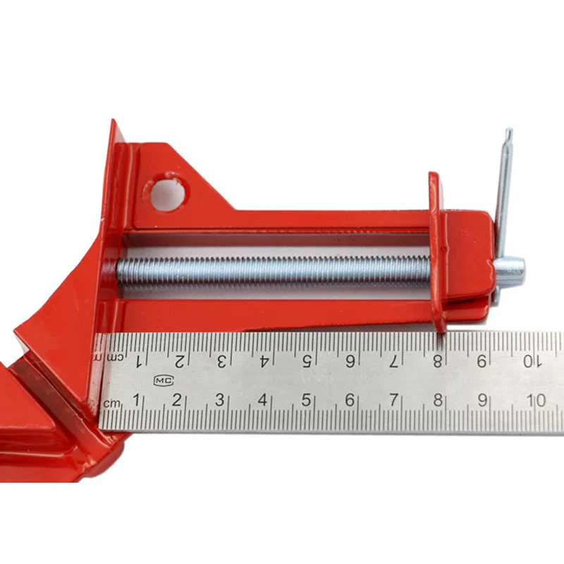 

4Pcs 4" Multifunction 90 degree Right Angle Clip Picture Frame Corner Clamp 100MM Mitre Clamps Corner Holder Woodworking tool