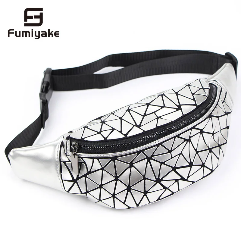 Новые поясные сумки забавная сумка для женщин поясная с геометрическими