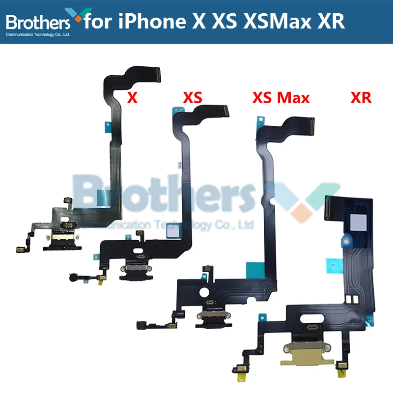 

For iPhone X XR XS XS Max USB Charging Flex Cable For iPhone XS Max Charging Dock Connector Charger Flex Cable Phone Replacement