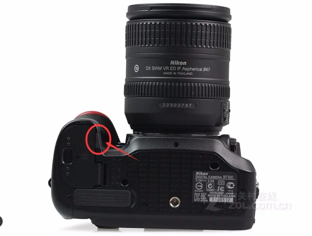 D800 D810 D7100 D7000 Батарея отделения Резина нижней части корпуса небольшие резиновые
