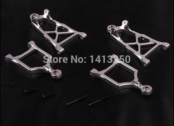 Сплав CNC рычаг передний Подвески Набор для 1/5 HPI ROVAN KM BAJA 5B 5T 5SC|Детали и аксессуары| |