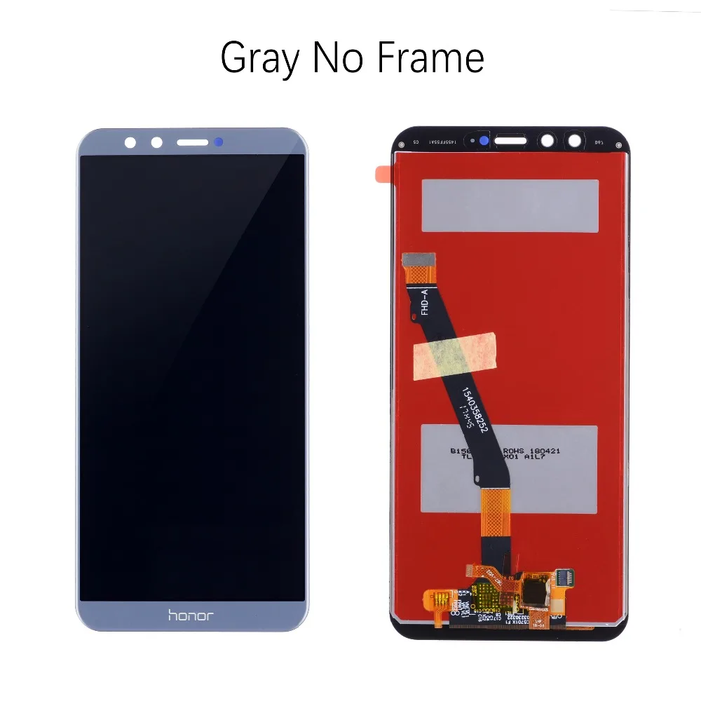 Дисплей для HUAWEI Honor 9 Lite lld-al00 al10 tl10 LCD в сборе с тачскрином на рамке 5.65'' черный белый золото серый синий