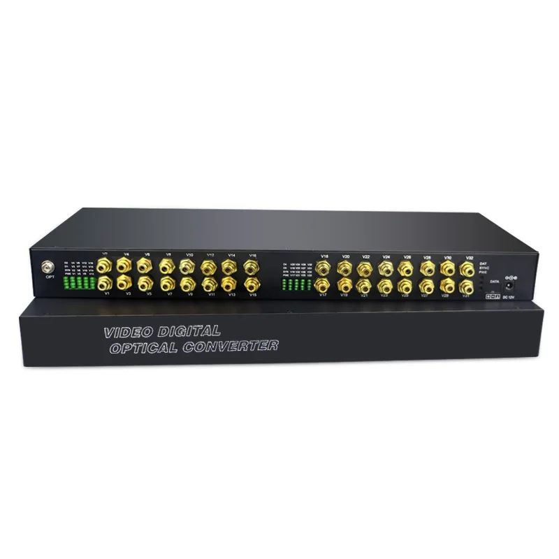 32 аудио по FC волоконно-оптический удлинитель (односторонний) передатчик и