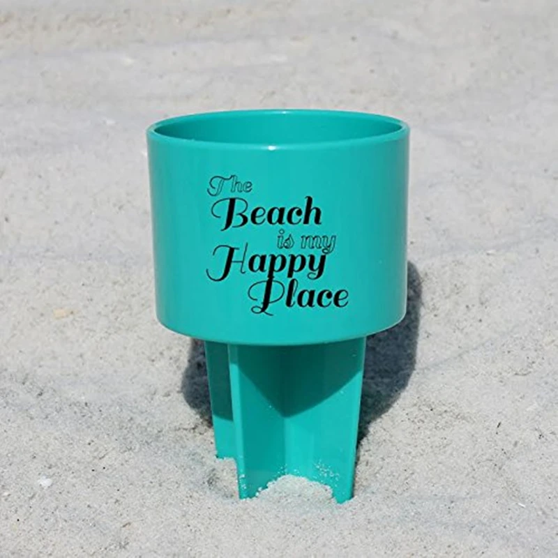 10 шт. монограммный пляжный шпатель пластиковый Портативный для напитков