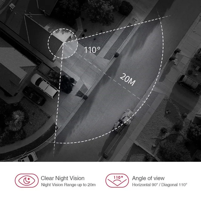 JOOAN камера видеонаблюдения wifi 1080P камеры видеонаблюдения ip камера P2P CCTV пулевидная камера наруэного наблюдения с MiscroSD слот для карт памяти Max 64G