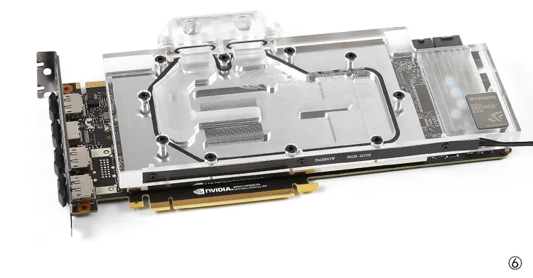 Полностью закрывающий блок графической карты BARROW для Palit/NVIDIA GTX TITAN XP X/1080TI/1080/1070