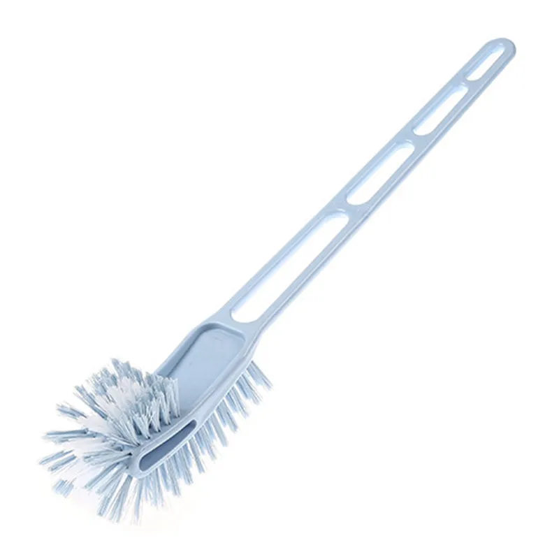 1 шт. новый двухсторонний дизайн Пластиковая Щетка Для Чистки унитаза практичная
