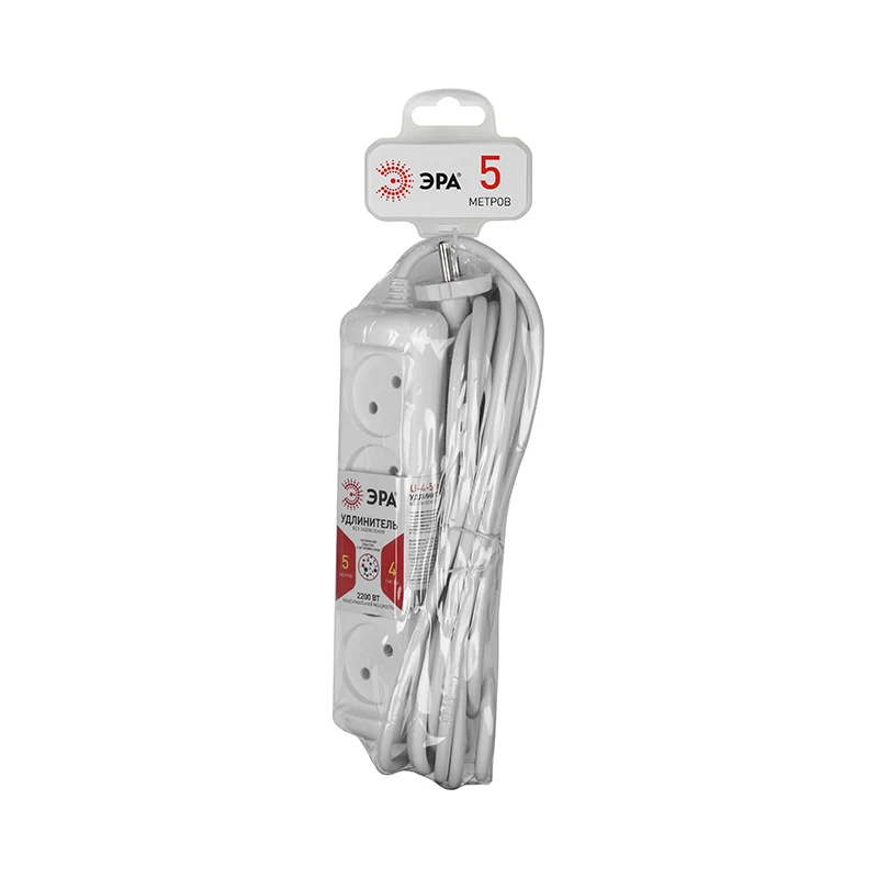 Удлинитель Эра U 4 5m|Удлинители электрические| |
