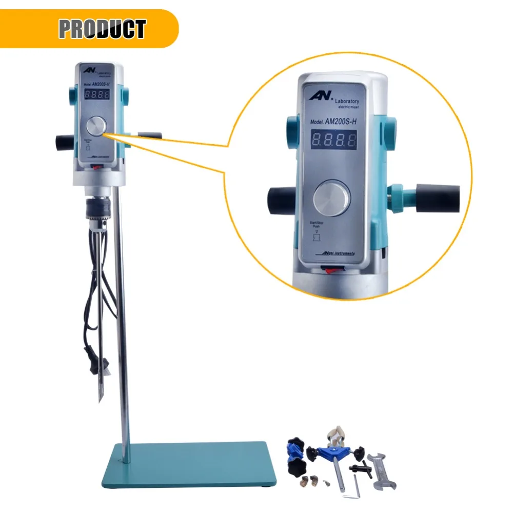 Лабораторный Миксер с цифровым дисплеем электрическое лабораторное смешивание