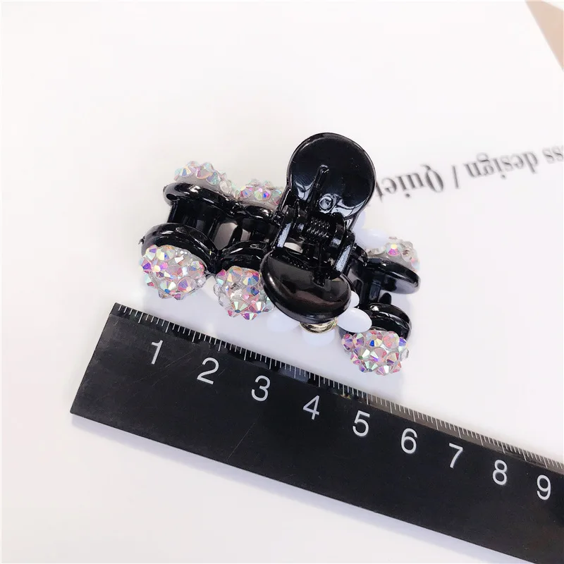 Модные маленькие оригинальные зажим для волос в Корейском стиле с цветочным