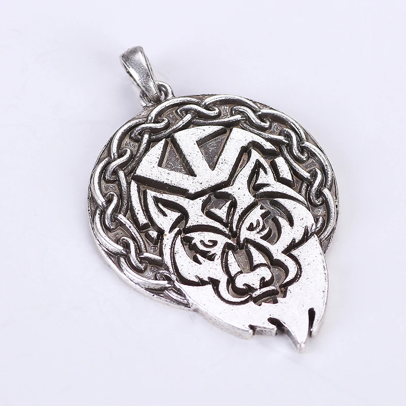 1 шт. славянская подвеска волка Тотем Коловрат очаровательные винтажные амулеты