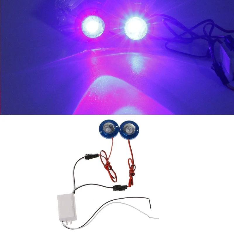 

2 Pcs/Set Car Motorcycle High Power LED Decorative Strobe Flash Brake Tail Light
