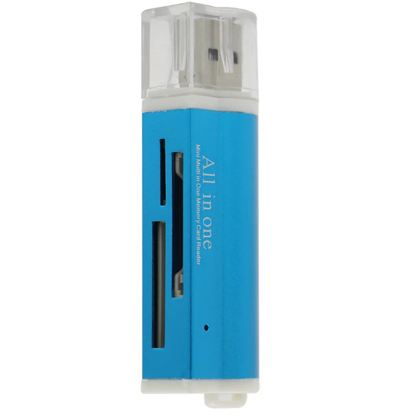 Популярный бренд для Micro SD SDHC TF M2 MMC MS PRO DUO все в 1 USB 2 0 устройство чтения нескольких