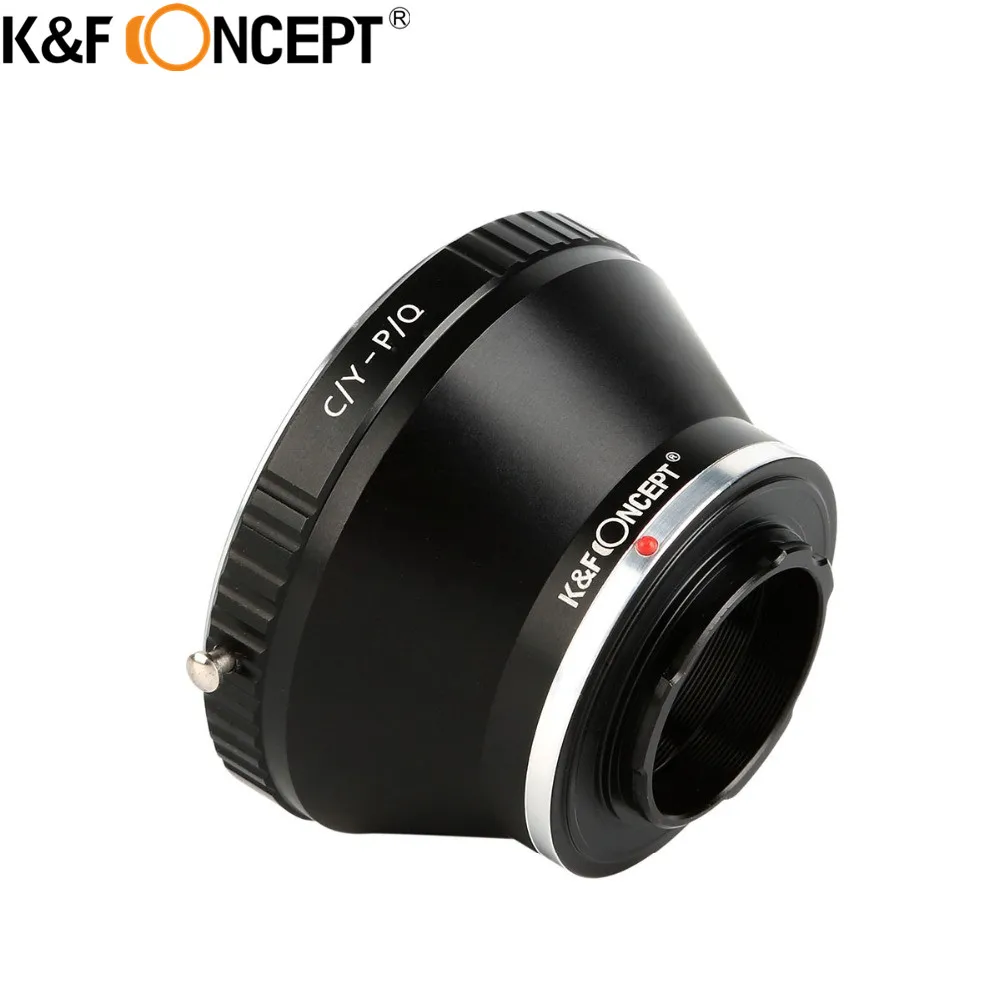 

K&F CONCEPT C/Y-P/Q Camera Lens Mount Adapter Ring For Contax or YASHICA Lens on Pentax Q-S1 Q10 Q7 Q DSLR Camera Body