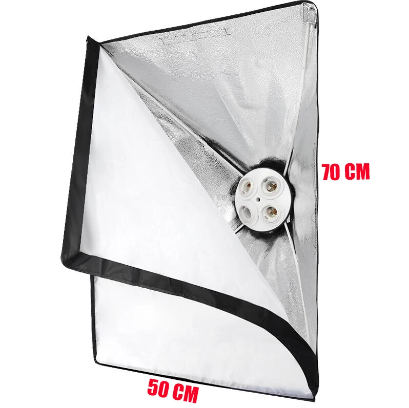 Фотография 9LED Softbox Kit Освещение для фотосъемки Комплект распылителей софтбоксов